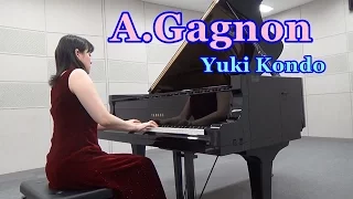 【ピアニスト 近藤由貴】アンドレ・ギャニオン:  めぐり逢い/André Gagnon: Comme au premier jour Piano, Yuki Kondo