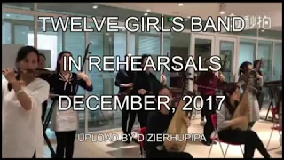 12 Girls Band   Rehearsals, Dec 2017