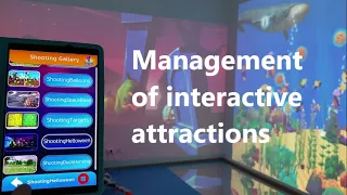 Managing interactive attractions in an amusement park. Magicdynamics