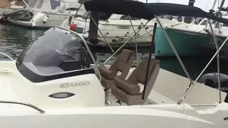 Quicksilver 605 SUNDECK in HK