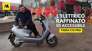 Yadea C1S Pro, scooter elettrico raffinato ed accessibile. La prova!