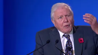 Watch Sir David Attenborough's full COP26 speech