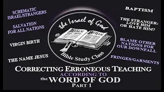 IOG - "Correcting Erroneous Teaching" Part 1