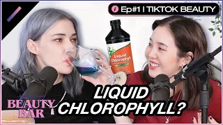 Photosynthesis or Photogenic? Drinking Liquid Chlorophyll | Beauty Bar S2 Ep. #1 Highlight