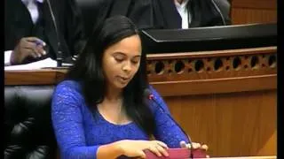 SONA 2013 Debate, Day 02: 10 Hon L H Adams - COPE