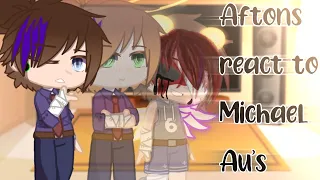 Aftons react to Michael Au's/🍎Bad Apple 🍎/Afton family/Gacha Club/《André :3》