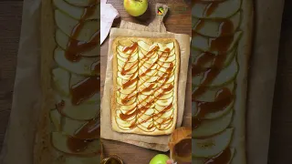 French Apple Tart With Salted Butter Caramel | Recipe | EN