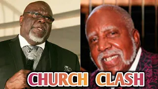 TD Jakes Attacks  The Newly Appointed Bishop Sherman During  Service