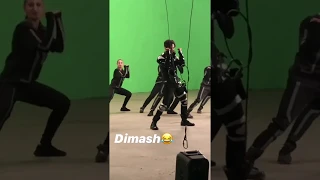 Dimash 20190907  Recording footage in the shed