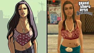 GTA San Andreas - Artwork Character (Brunette Girl)