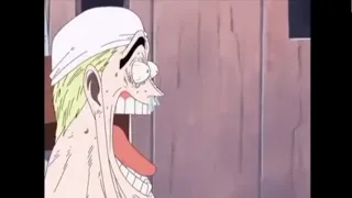 Enel reaction on Luffy's rubber body