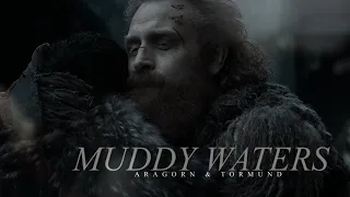 muddy waters || aragorn & tormund [crossover]