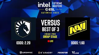 LIVE: NaVi vs Team Liquid (BO3) | IEM Katowice 2023 [ENG/FIL]