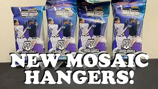 NEW BASEBALL RELEASE FULL OF PARALLELS! | 2022 Panini Mosaic Baseball Hanger Packs