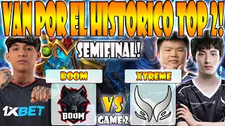 BOOM VS XTREME GAMING BO3[GAME 2]SEMIFINAL-PAKAZS, SLATEMS VS AME, XINQ- GAMER OF THE FUTURE 2024