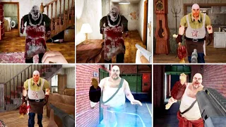 All Weapons In Psychopath Hunt Vs Mr Meat Vs Mr Meat 2 | Mr Meat Series All Weapons