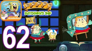 SpongeBob Patty Pursuit - DUTCHMANS SHIP Game Plus mode - Walkthrough Video Part 62 (iOS)