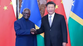 China and Solomon Islands strengthen ties