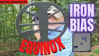 Minelab Equinox: Iron Bias Explained