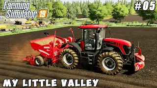 Planting potatoes, sowing barley | My Little Valley | Farming simulator 19 | Timelapse #05