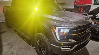 Ford F150 Tremor - UPFITTER SWITCH DITCH LED INSTALL!