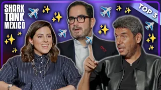 ¡Un TOP 3 viajero! 🛩  I Lo Mejor De Shark Tank México