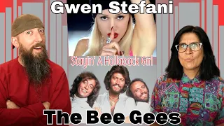 The Bee Gees and Gwen Stefani - Stayin' A Hollaback Girl (REACTION) with my wife
