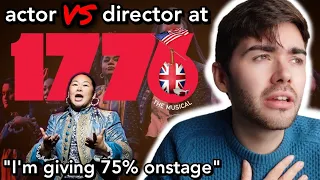 let's talk about *that* 1776 interview drama | Sara Porkalob vulture interview backlash on Broadway