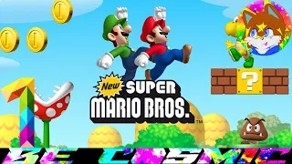 🌈New Super Mario Bros DS - Part 1 (No Damage)🌈