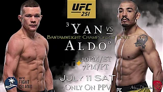 UFC 251: Yan vs Aldo Hype Video - I Am Legend (Tommee Profitt & Colton Dixon)