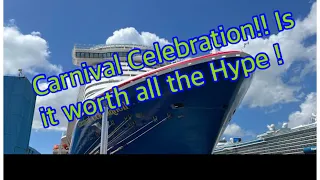 Carnival Celebration 🛳️ is it worth the hype!!