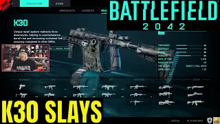 Battlefield 2042 Best SMG 4.0? - K30 Vector SLAYS! (Build Guide Test & Review)