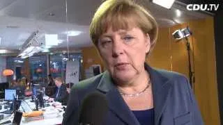 „Es macht mir Mut!" - Angela Merkel exklusiv nach der Tele-Townhall