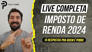 Live sobre Imposto de Renda 2024