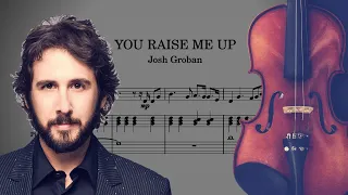 You Raise Me Up - Josh Groban | Partitura Violino e Piano