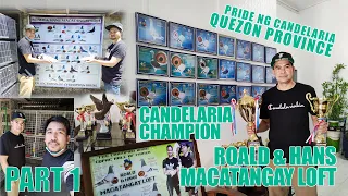 MULTI AWARDER FANCIER NG CANDELARIA | ROALD & HANS MACATANGAY LOFT PART 1