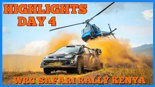 Sunday Thrilling Action And Turns! WRC Safari Rally Kenya Day 4 Morning Highlights