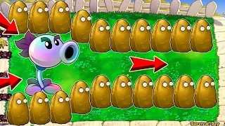 1 HYPNO-REPEATER vs 999 GARGANTUARS and ALL Zombies in Plants vs Zombies