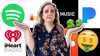 Which streaming services pay artists the most? (Spotify, Apple Music, YouTube, etc. compared)