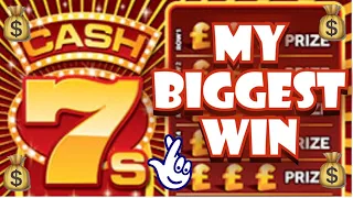 Cash 7’s BIG WIN - Scratchcards From The National Lottery. My Best Card Win Ever 🤩💥