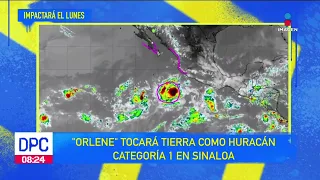 ‘Orlene’ tocará tierra como huracán categoría 1 en Sinaloa  | De Pisa y Corre