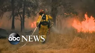 Western wildfires force thousands of evacuations