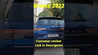 Brezza 2022 Customer review #shorts #brezza2022 #brezzafacelift2022