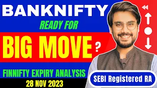 BankNifty Prediction for Tuesday, 28 Nov 2023 | FinNifty Options Tuesday | Rishi Money