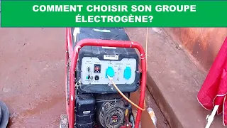 COMMENT CHOISIR SON GROUPE ÉLECTROGÈNE ?