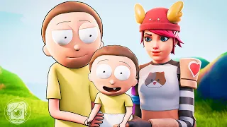 MORTY HAS A BABY?! (A Fortnite Short Film)