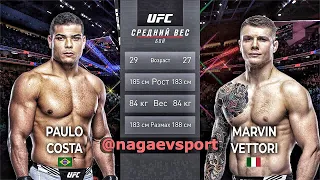 Пауло Коста vs Марвин Веттори / UFC Fight Night 196