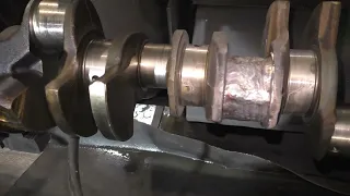 REPAIR OF NECK OF THE CRANKSHAFT