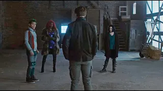Kory, Gar and Rachel showing their powers | Titans - Netflix
