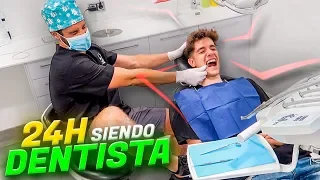 👨🏻‍⚕️🦷 Un día siendo DENTISTA  PROFESIONAL *Reto PERSONAL de 24 horas*